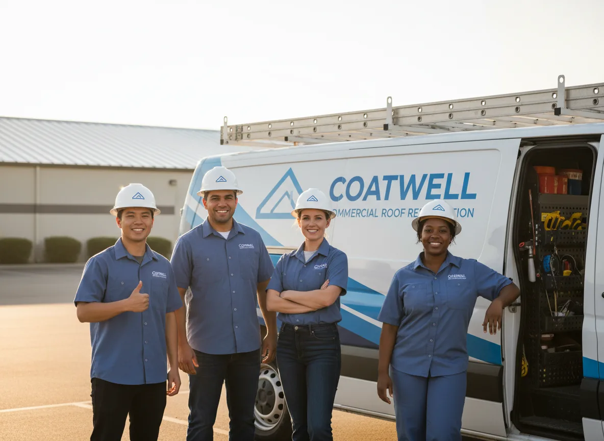 Commercial roof coating company in Holden, LA